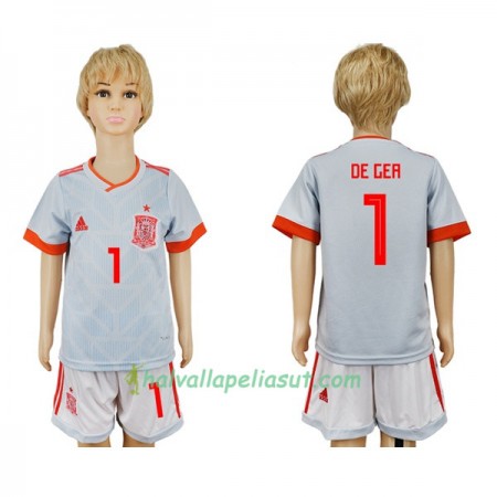 Jalkapallo Pelipaidat Espanja De Gea 1 Lasten World Cup 2018 Vieraspaita